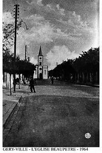 GERY-VILLE - L'EGLISE BEAUPETRE - 1964